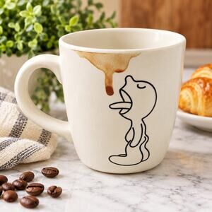 Propaganda Thailand Mr P Lick Mug Y2K 2000s Designer Novelty Ceramic Coffee Cup